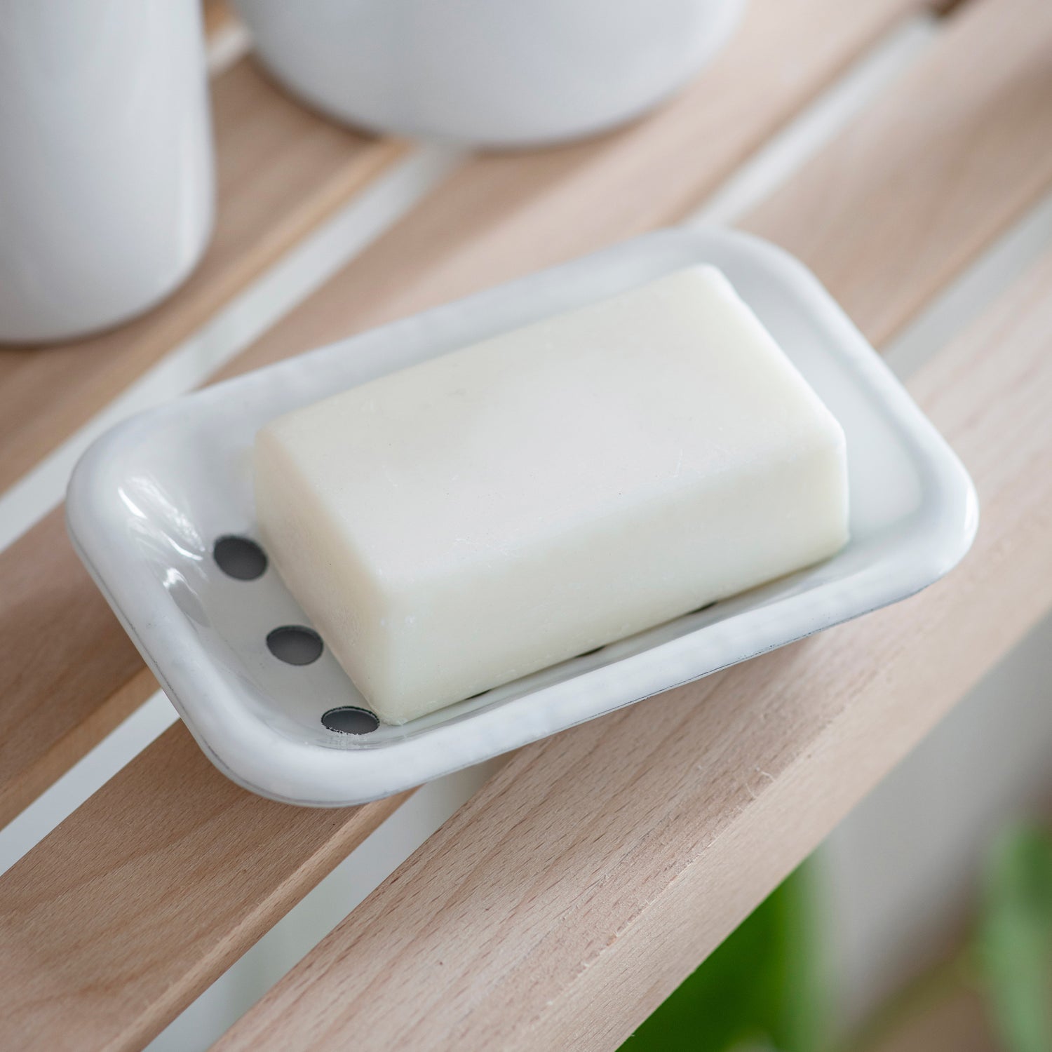 Enamel Soap Dish - Not A Boring Box