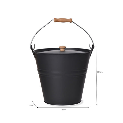 Fireside Bucket With Lid - Not A Boring Box