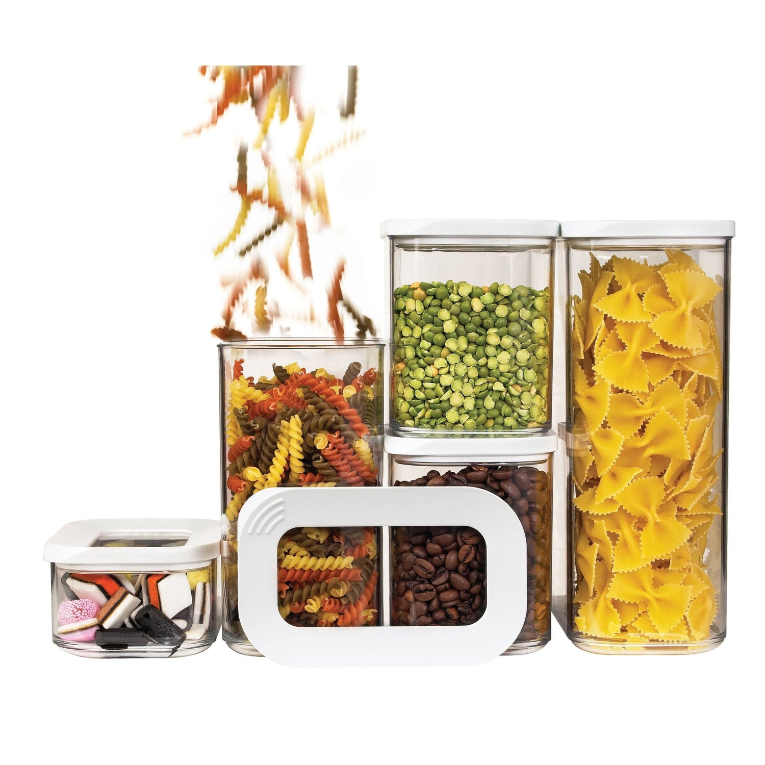 Clear Kitchen Storage Canister - 425ml - Not A Boring Box APFE