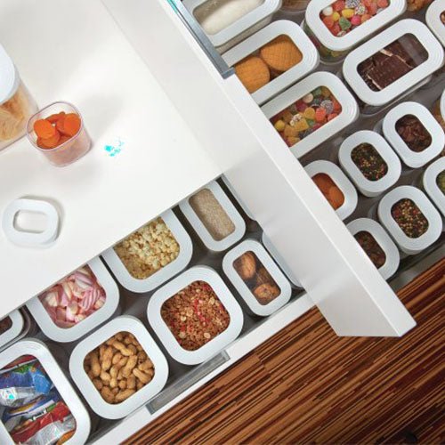 Clear Kitchen Storage Canister - 2000ml - Not A Boring Box APFE