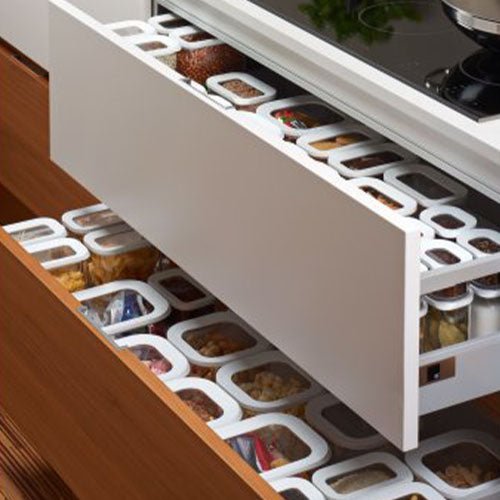 Clear Kitchen Storage Canister - 1500ml - Not A Boring Box APFE