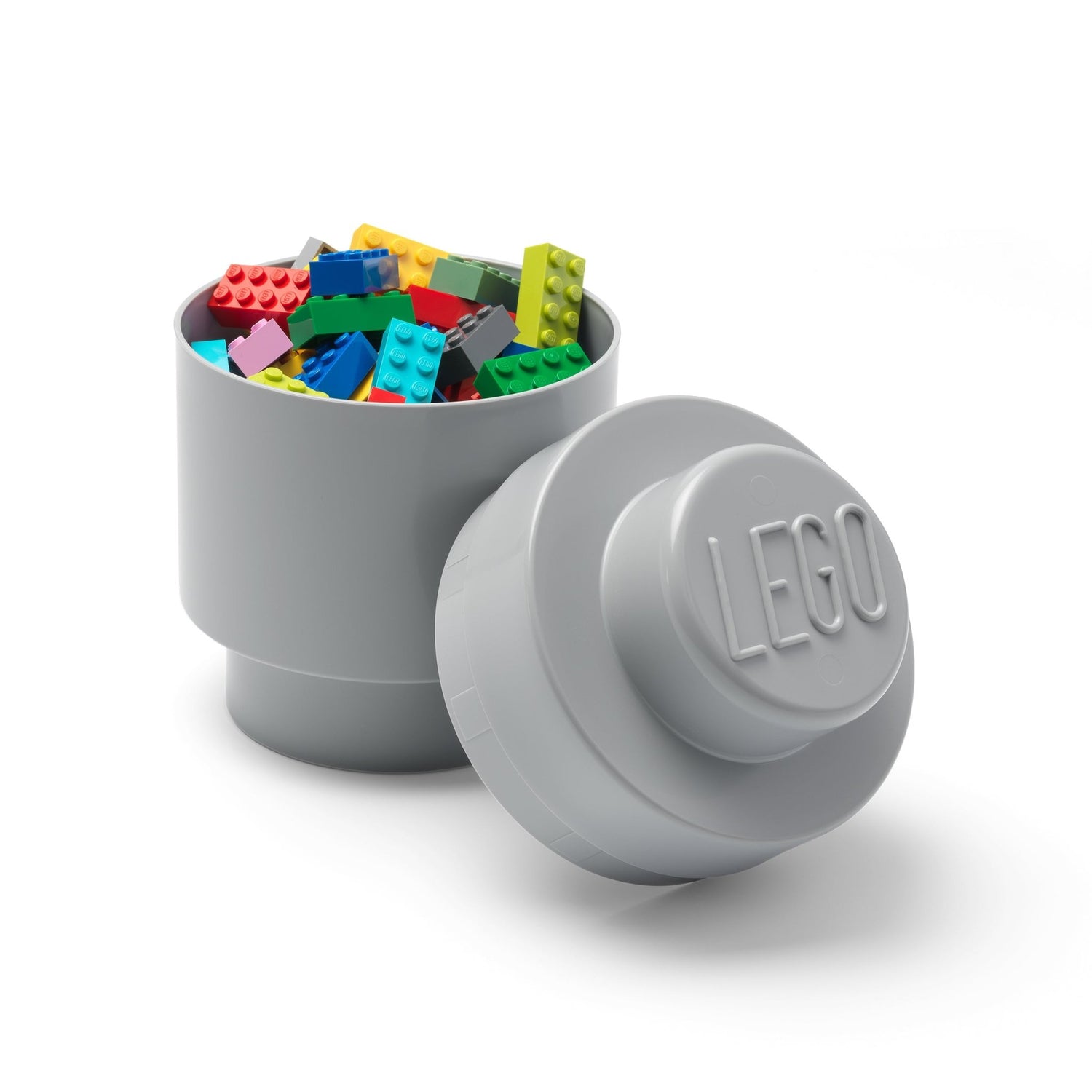 Giant LEGO Brick Storage Box - Round - Not A Boring Box APFE
