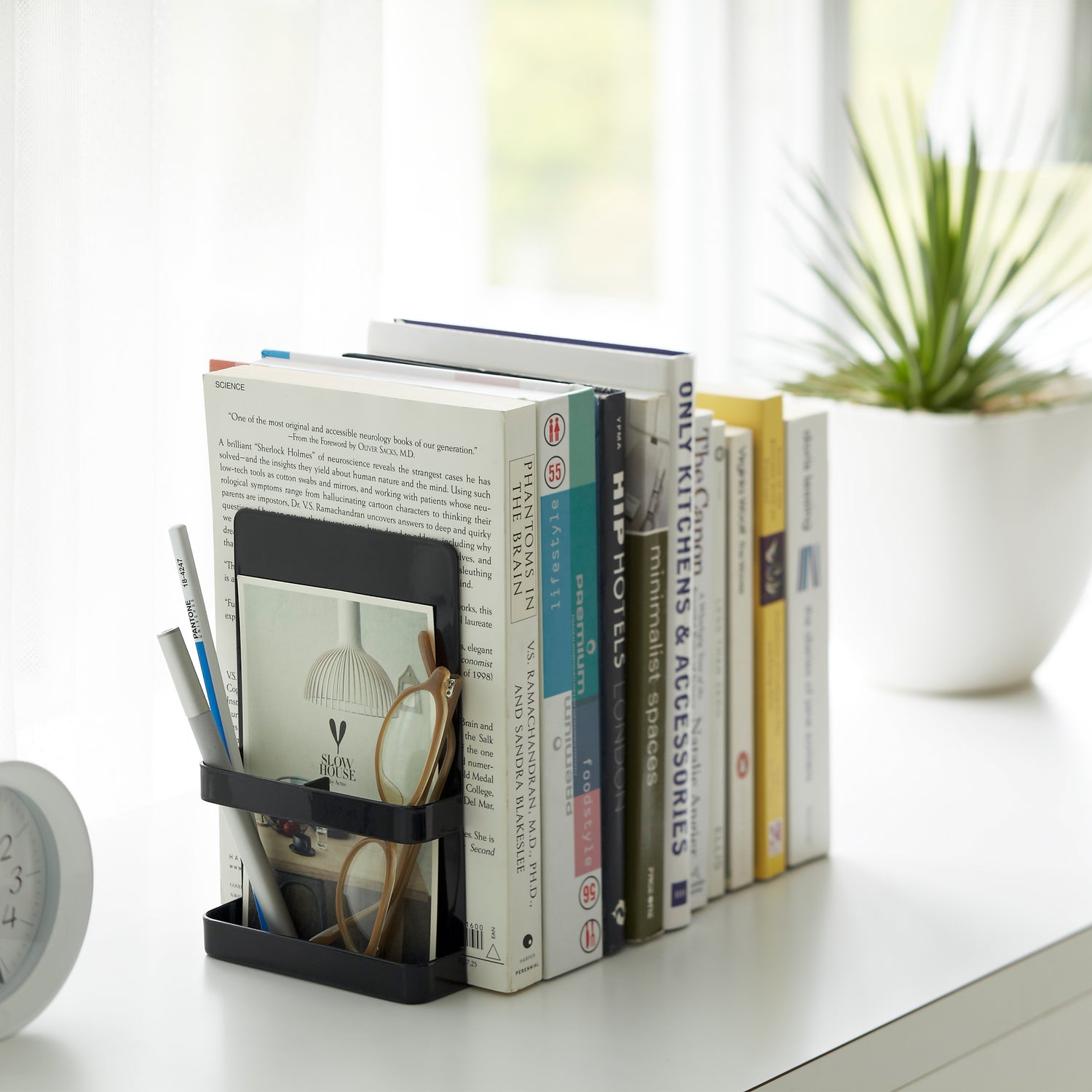 Bookends with Storage - Not A Boring Box