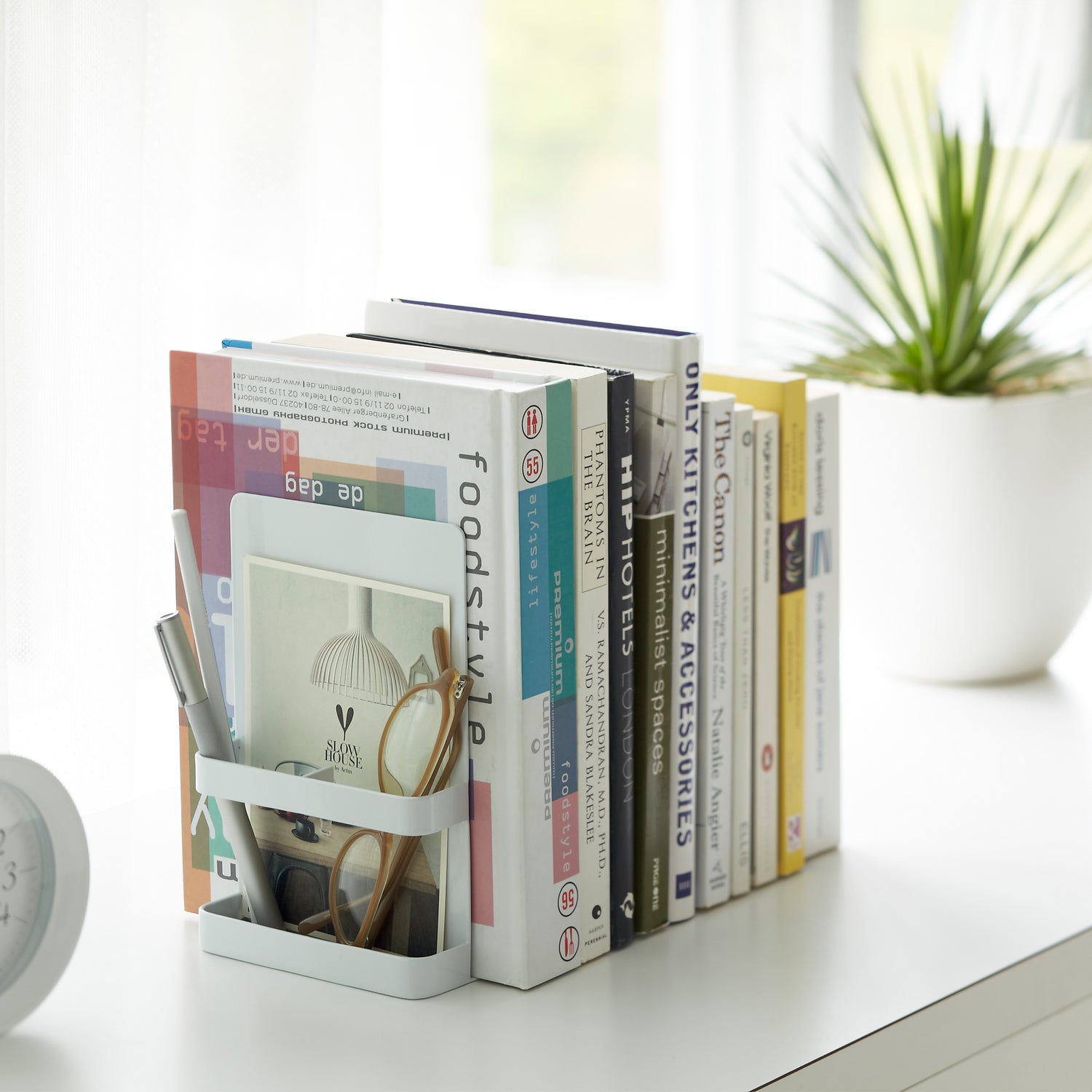 Bookends with Storage - Not A Boring Box