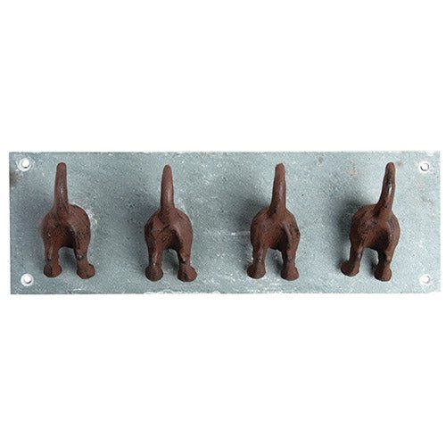 Dog Tail Coat Hooks - Not A Boring Box APFE