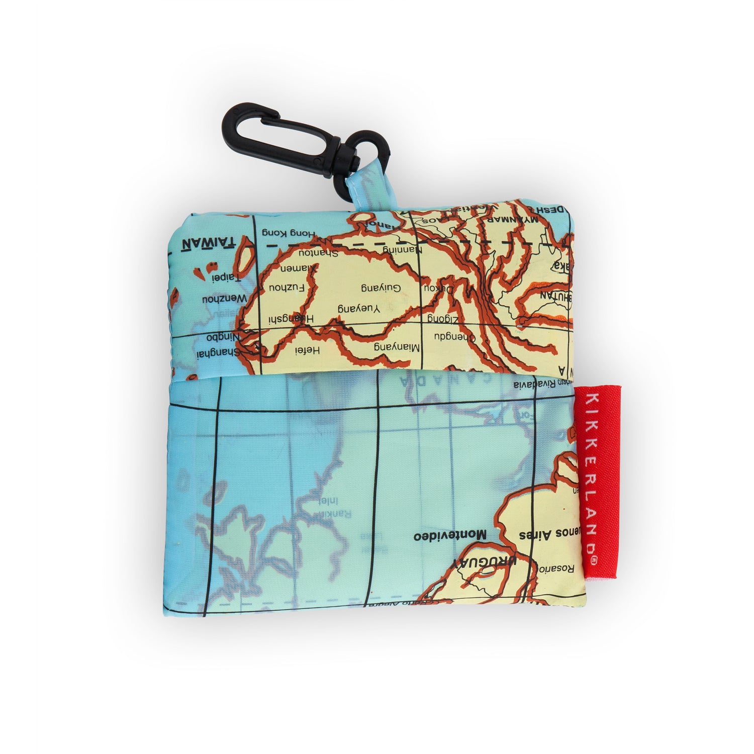 Travel Laundry Bag World Map - Not A Boring Box
