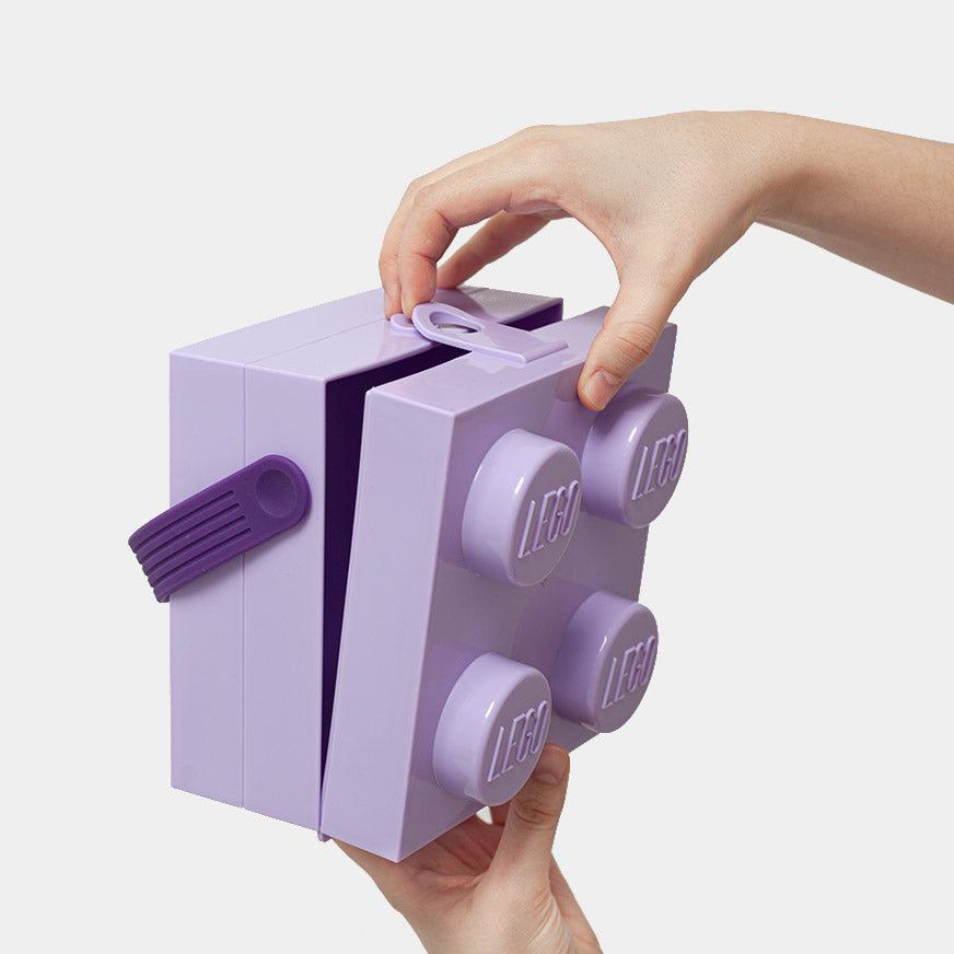 LEGO Lunch Box with Carry Handle - Not A Boring Box