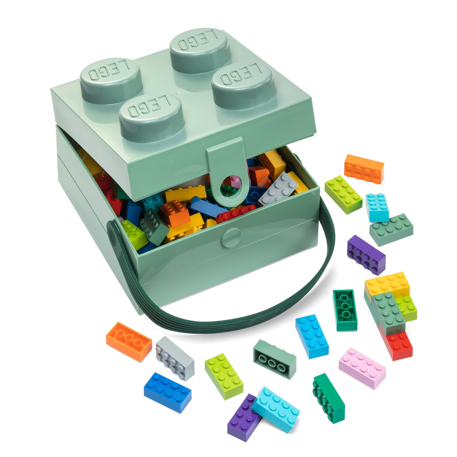 LEGO Lunch Box with Carry Handle - Not A Boring Box