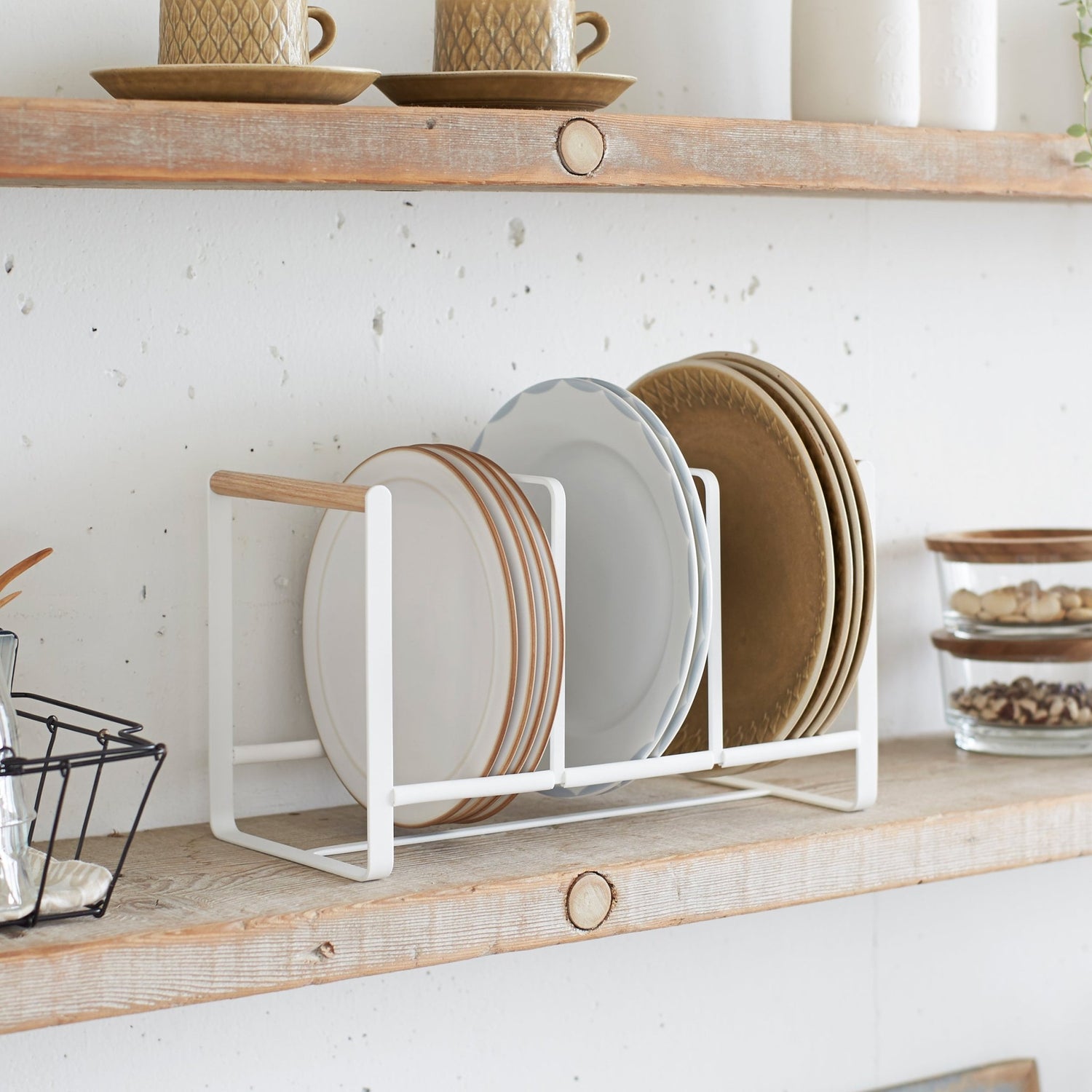 Scandi Triple Vertical Plate Rack - Not A Boring Box APFE