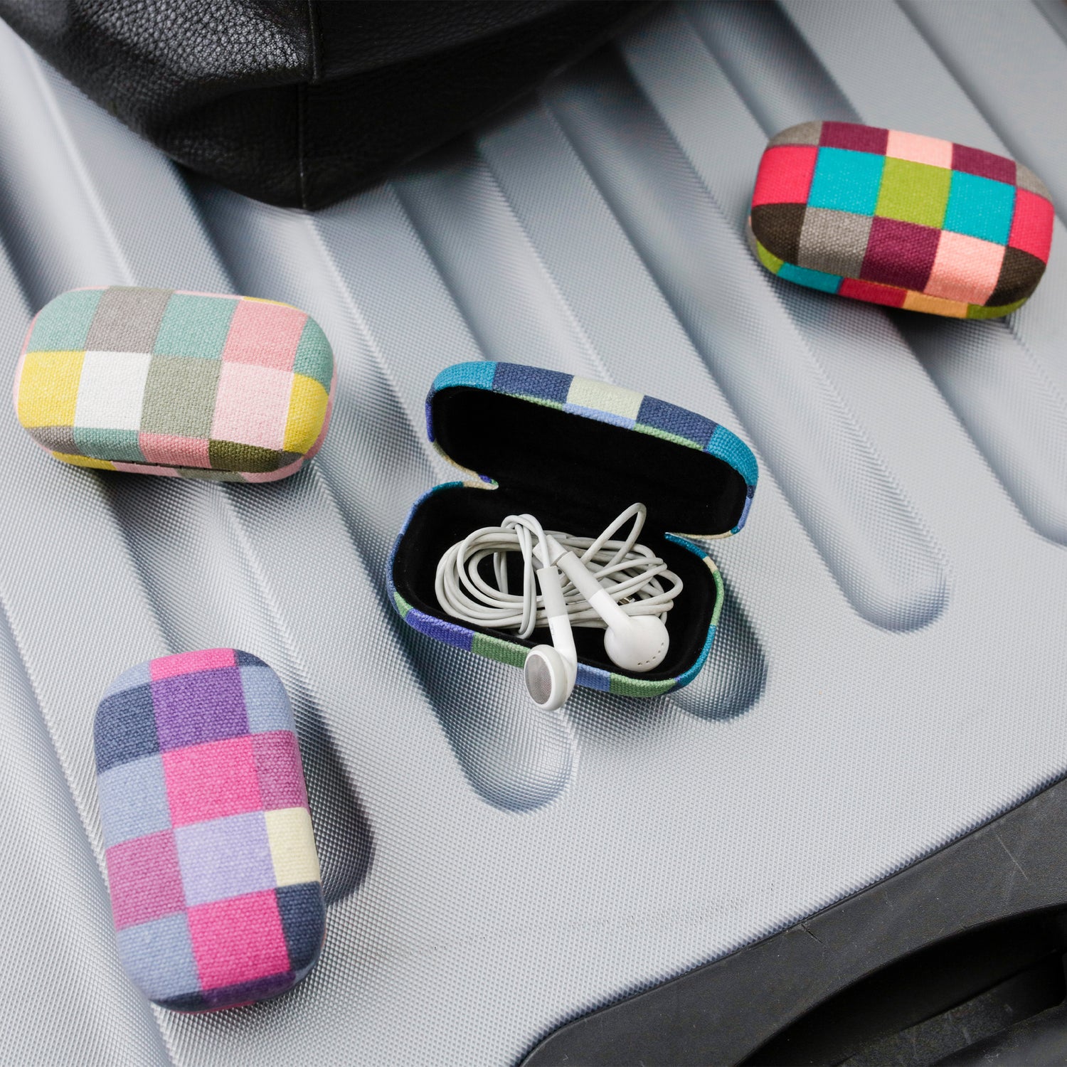 Earphone Storage Case Plad - Not A Boring Box