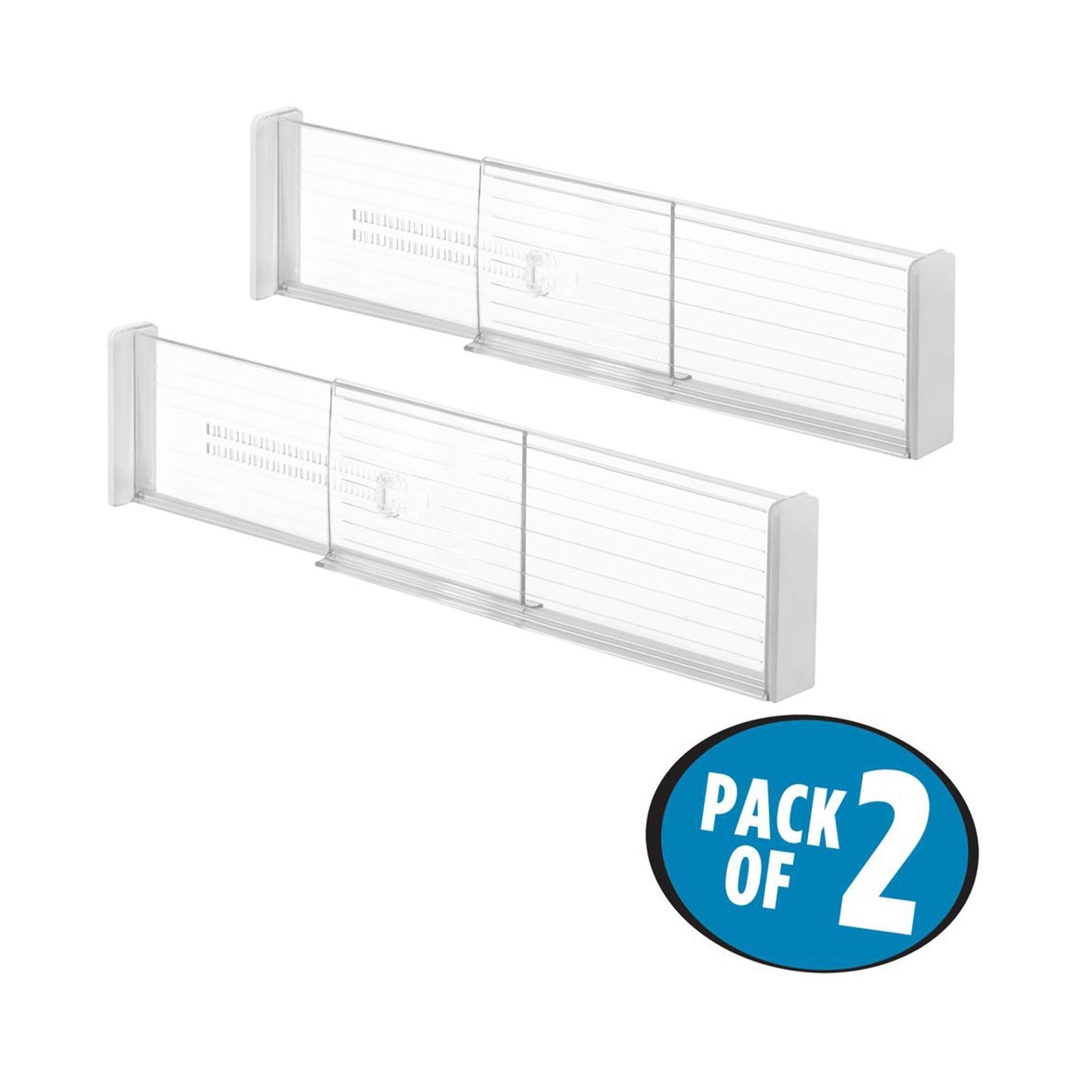 Set of 2 Expandable Drawer Organisers - Large - Not A Boring Box APFE