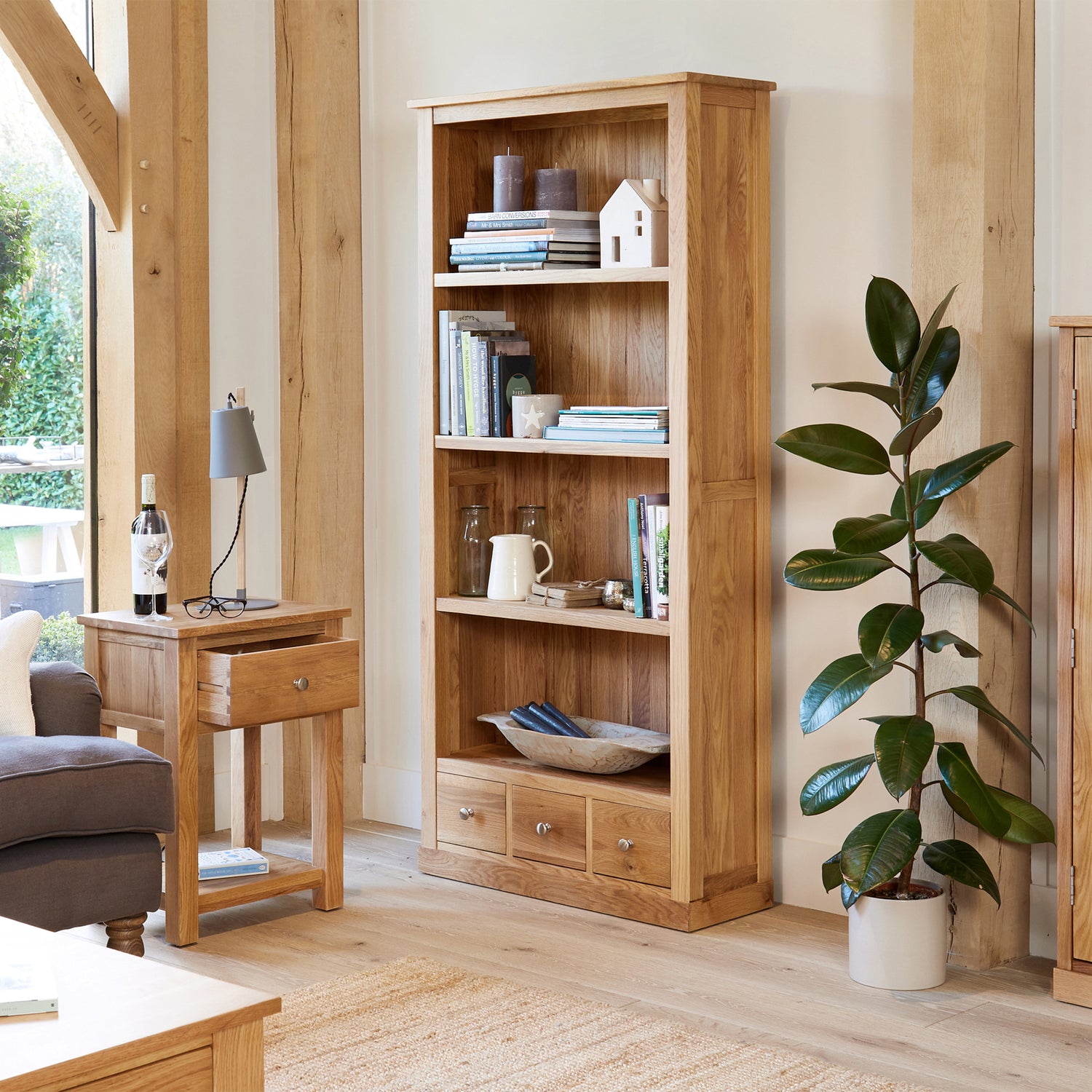 Large 3 Drawer Bookcase Mobel - Not A Boring Box