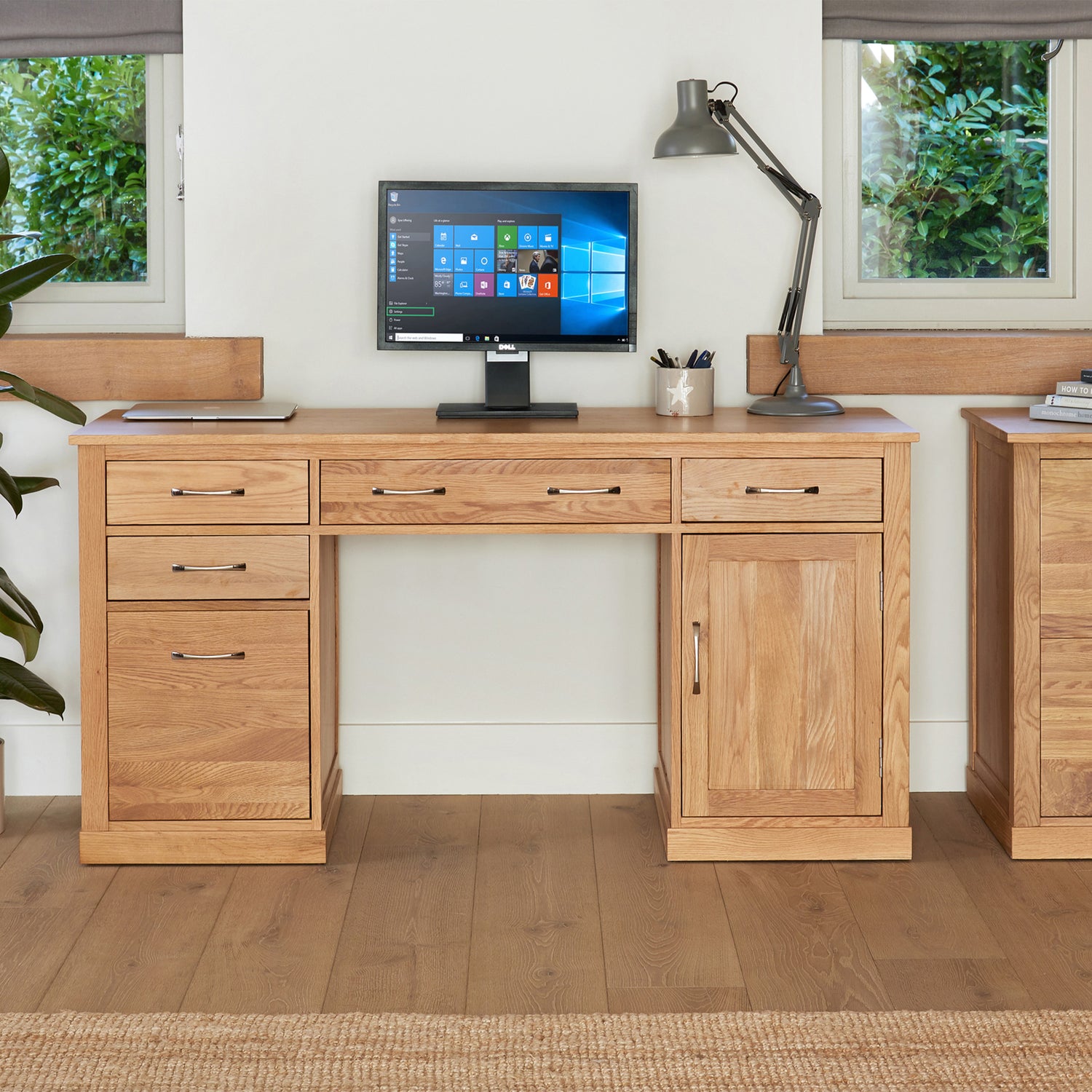 Twin Pedestal Computer Desk Mobel