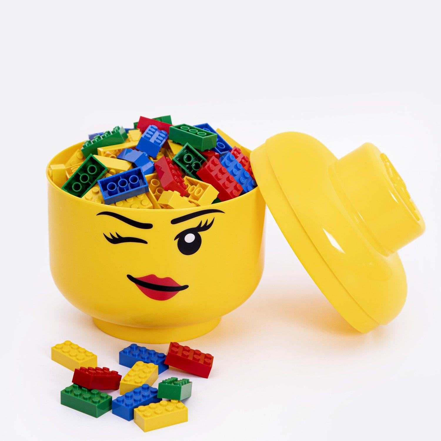 Giant LEGO Storage Head - Mini - Not A Boring Box APFE