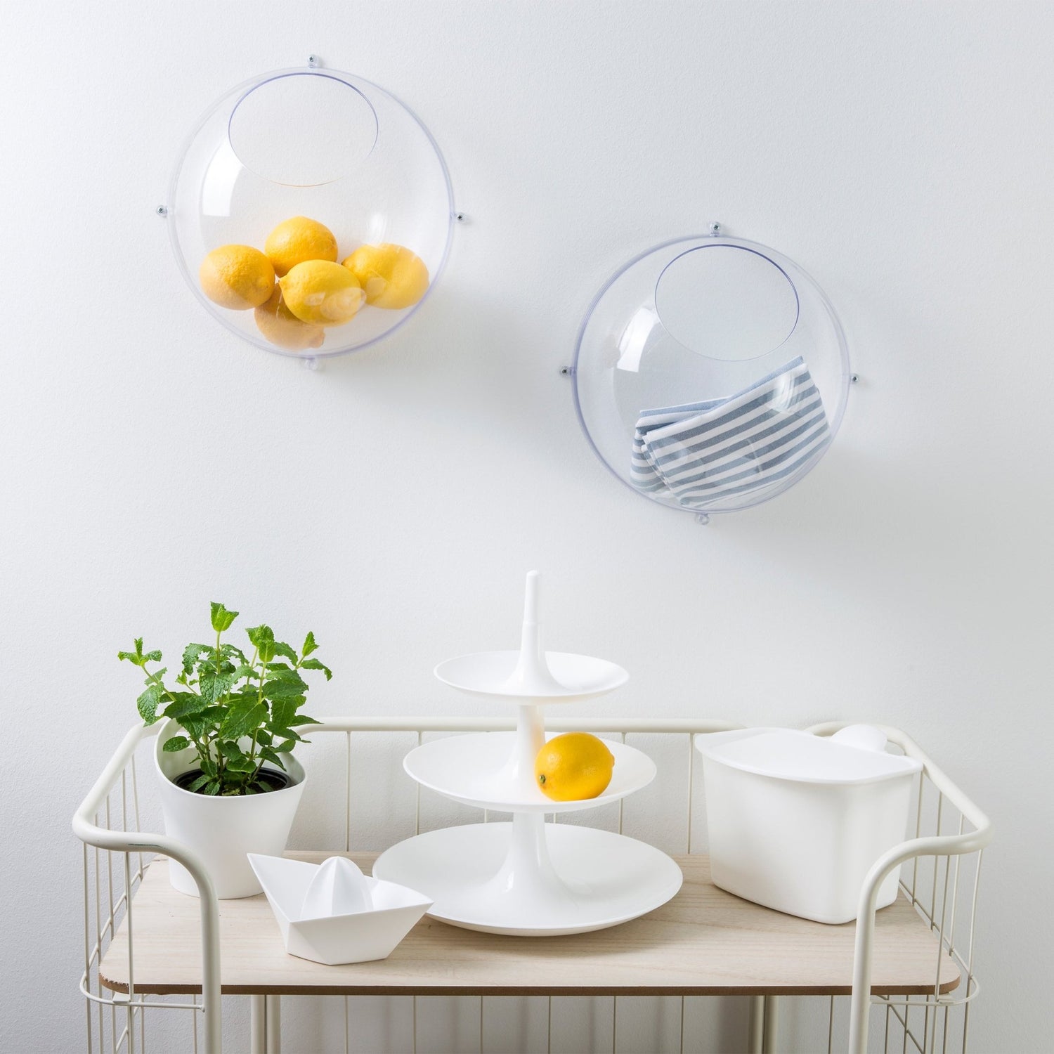 2 x Storage Globes - Not A Boring Box APFE