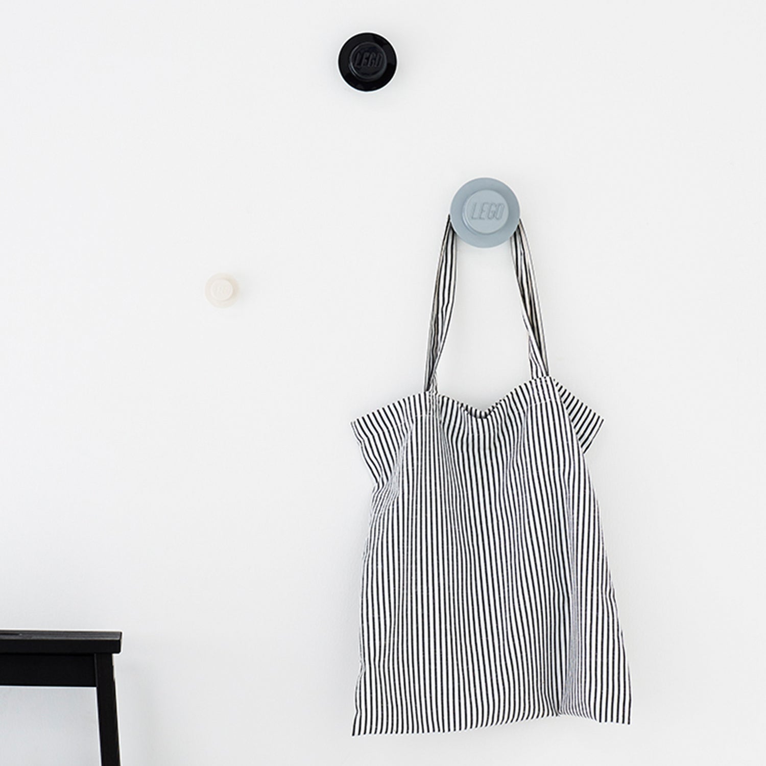 3 x Wall Mounted LEGO Hooks - Not A Boring Box