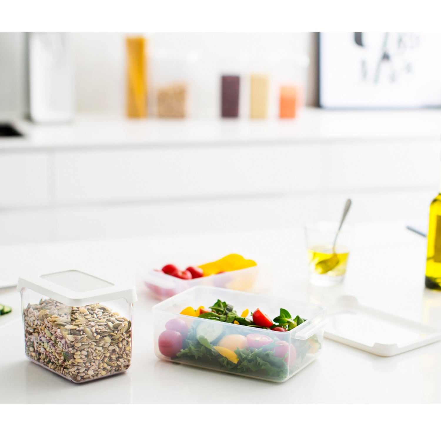 Airtight Food Storage Container - 1 Litre - Not A Boring Box