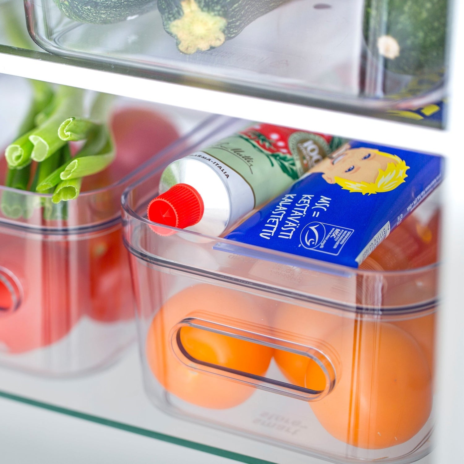 Stacking Lidded Fridge Storage Box - Small - Not A Boring Box APFE