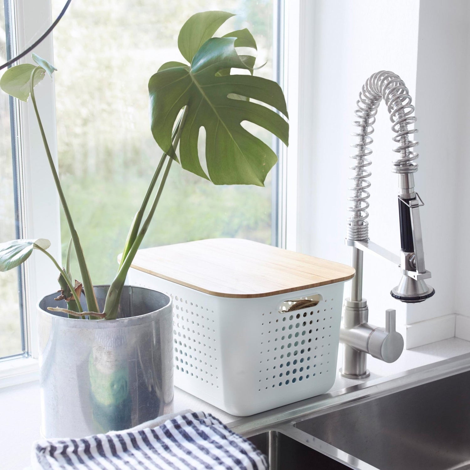 Smartstore Basket Bamboo Lid