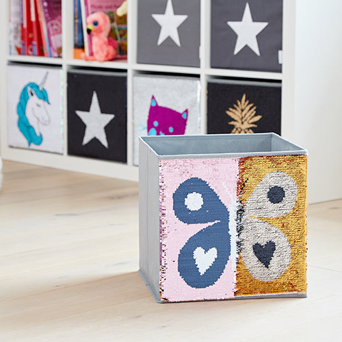 Reversible Sequin Storage Box - Not A Boring Box