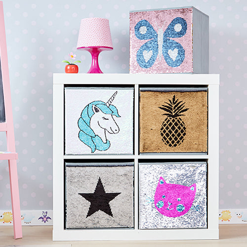 Reversible Sequin Storage Box - Not A Boring Box