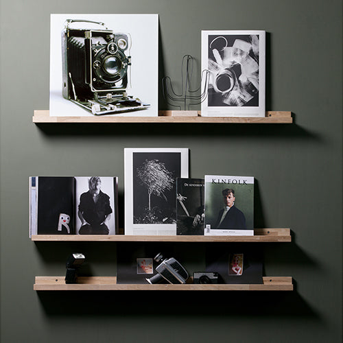 4 X Studio Display Shelves Solid Oak - Not A Boring Box