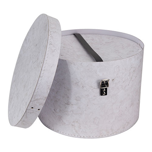 Set Of 2 Hat Boxes Marble Effect - Not A Boring Box