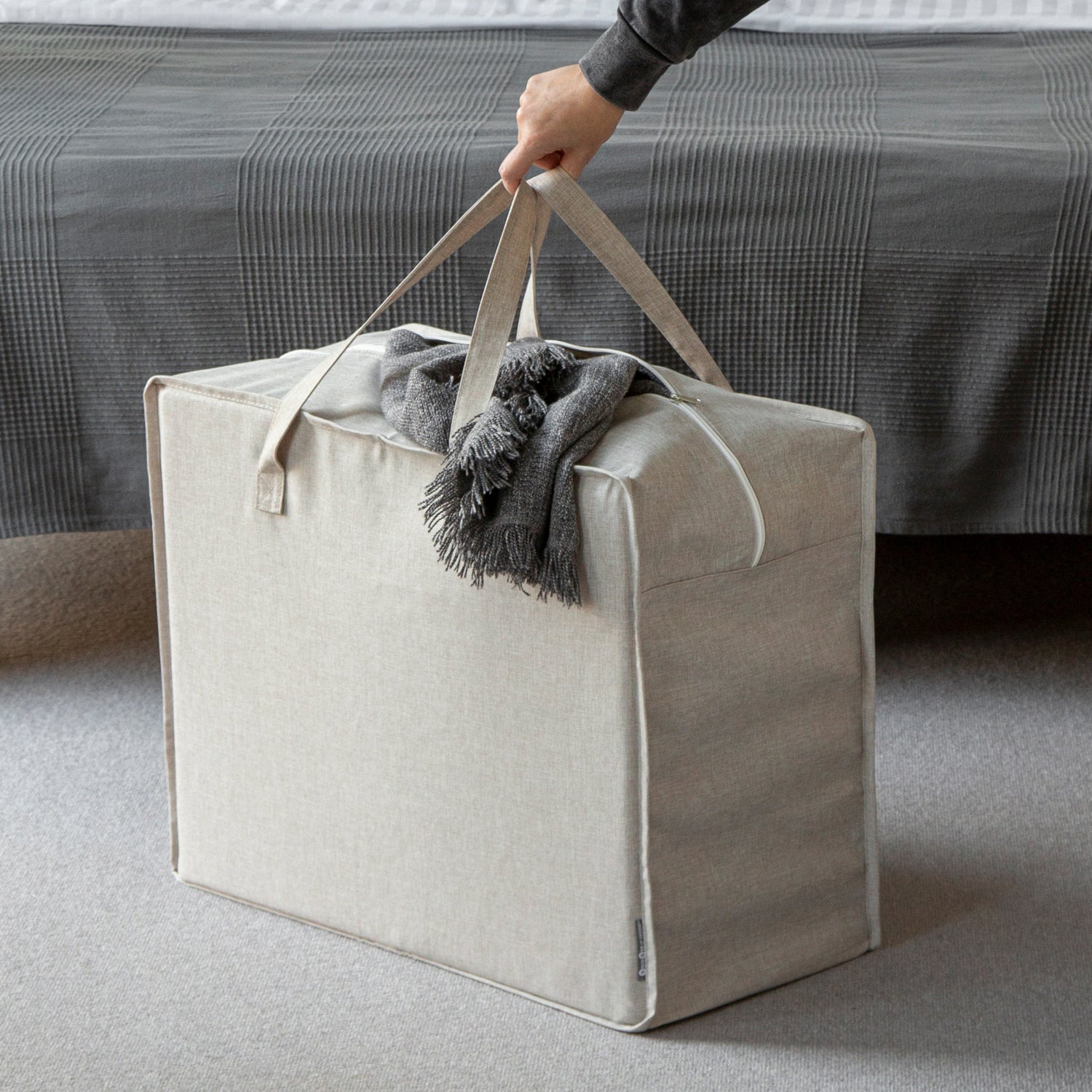 Soft Storage Bag with Handles - Not A Boring Box