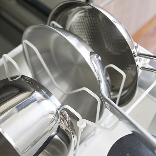 Extendable Pan Lid and Frying Pan Organiser - Not A Boring Box APFE