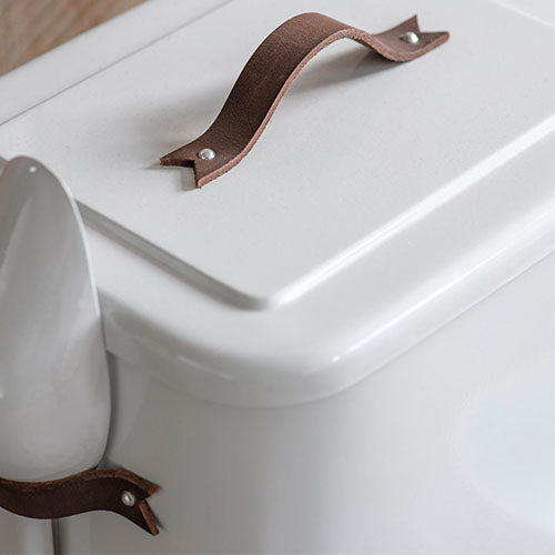 Pet Food Storage Bin With Scoop - Not A Boring Box