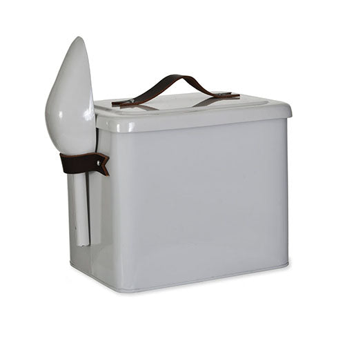 Pet Food Storage Bin With Scoop - Not A Boring Box