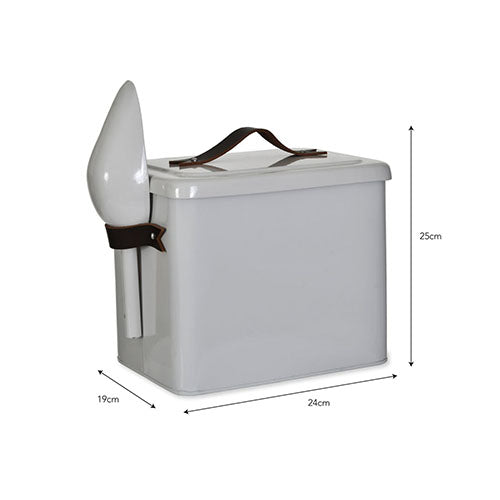 Pet Food Storage Bin With Scoop - Not A Boring Box