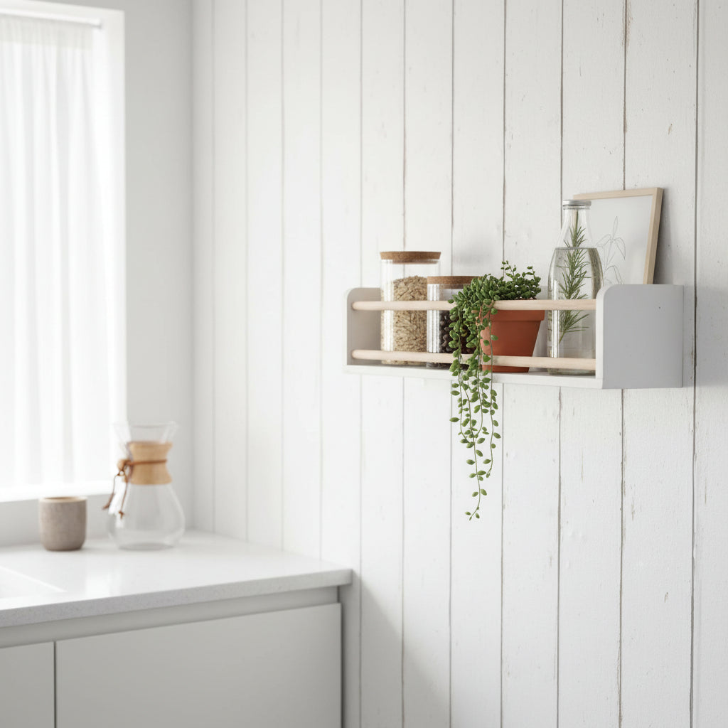 Bottle Storage Shelf Melcombe - Not A Boring Box