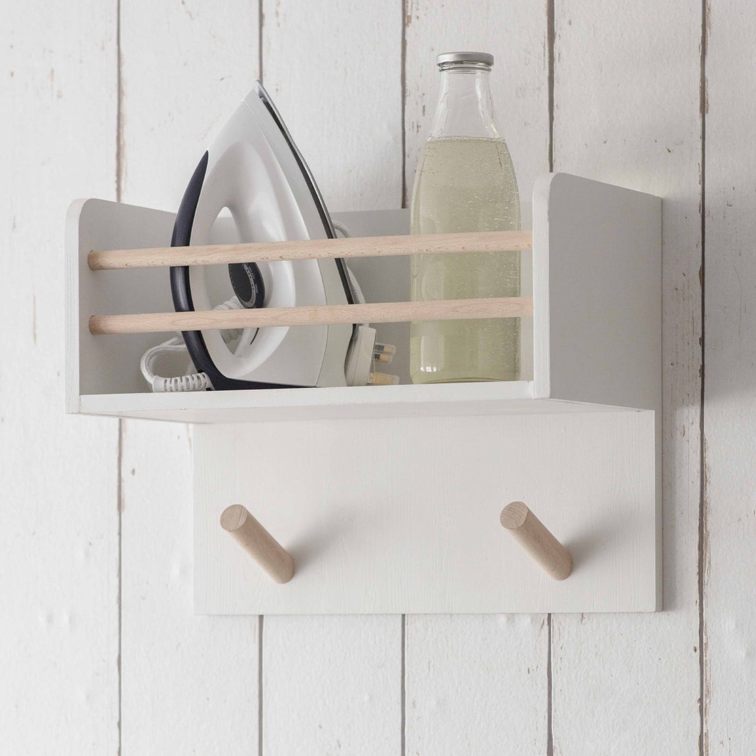 Iron Ironing Board Storage Shelf Melcombe - Not A Boring Box