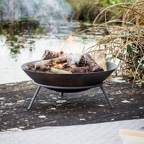 Cast Iron Fire Pit Idbury - Not A Boring Box