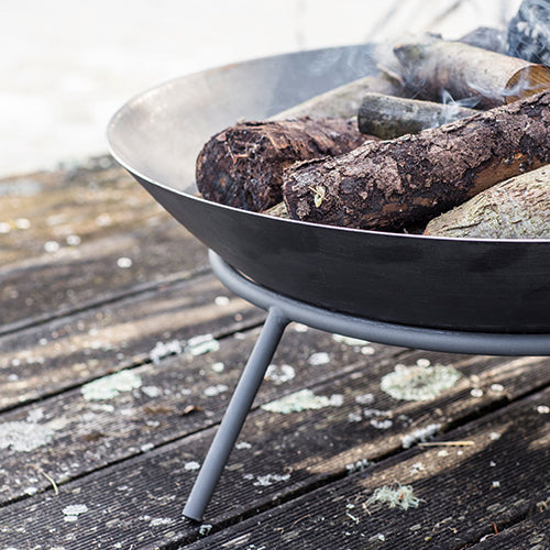 Cast Iron Fire Pit Idbury - Not A Boring Box