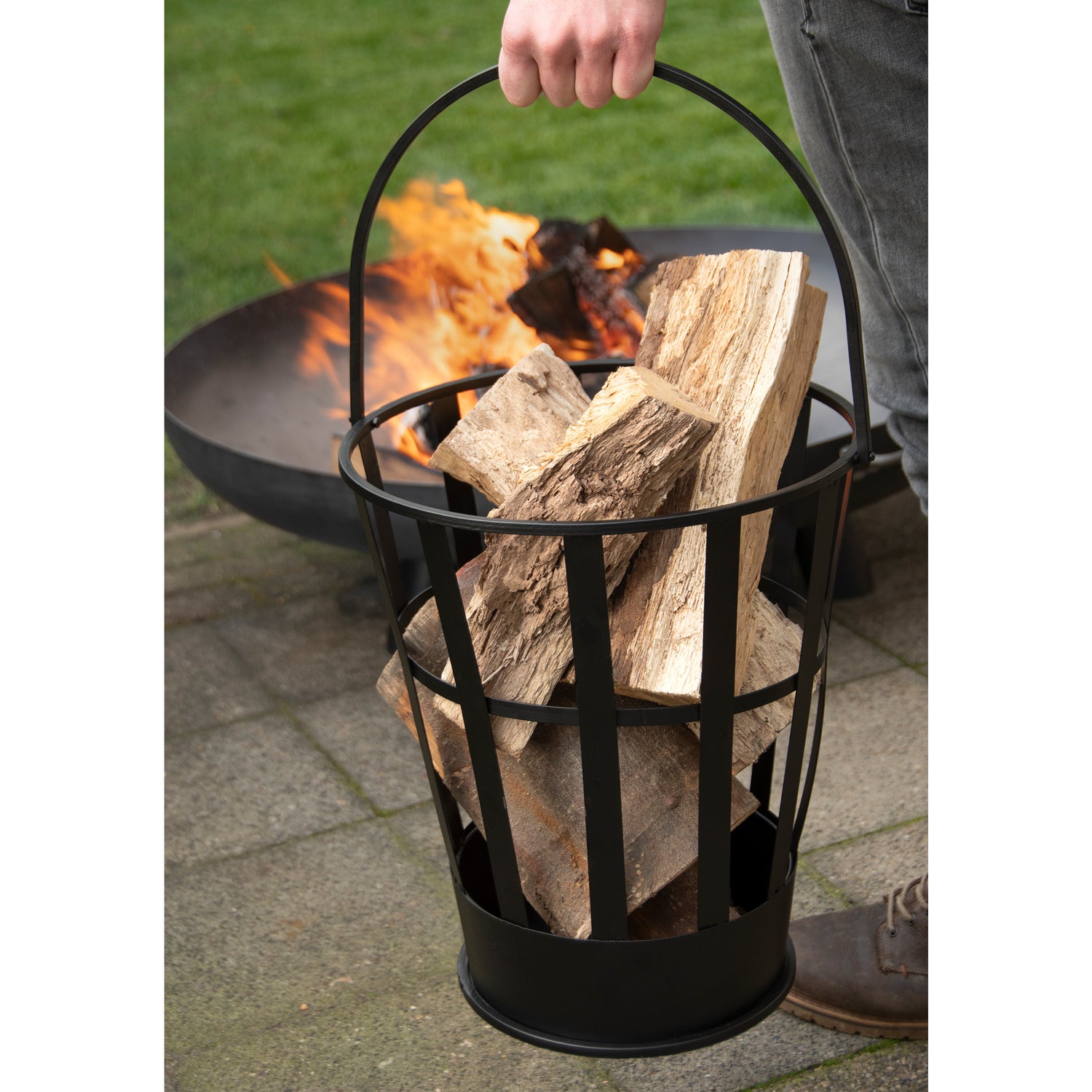 Portable Fire Basket