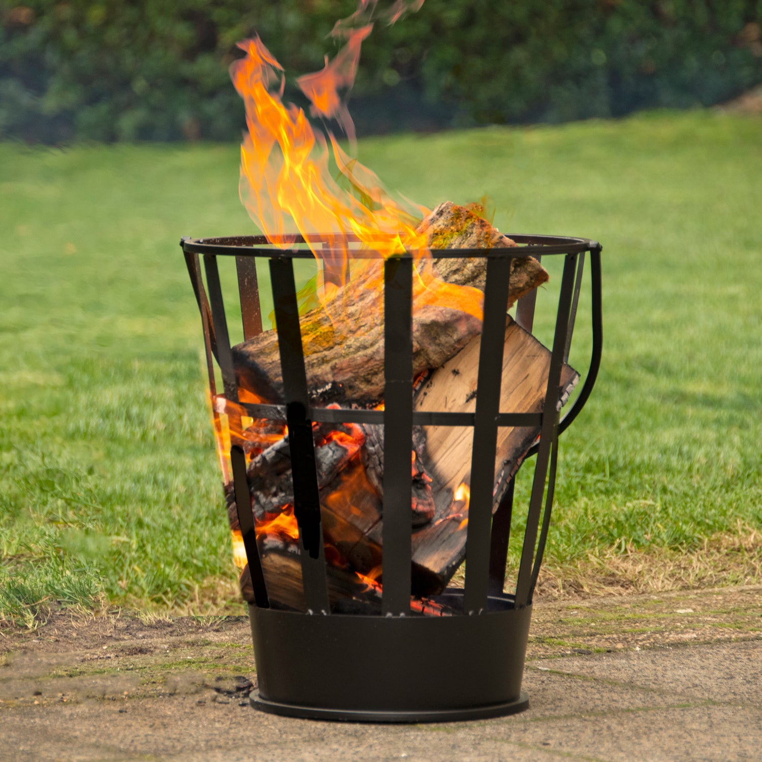 Portable Fire Basket - Not A Boring Box