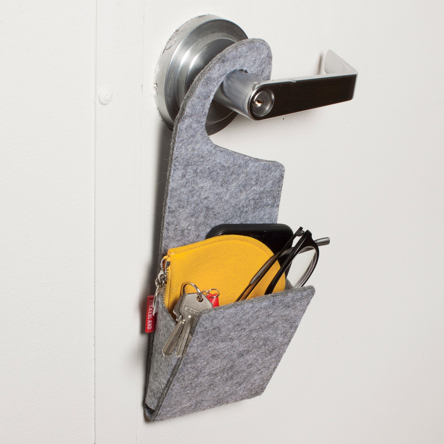 Door Handle Storage Pocket