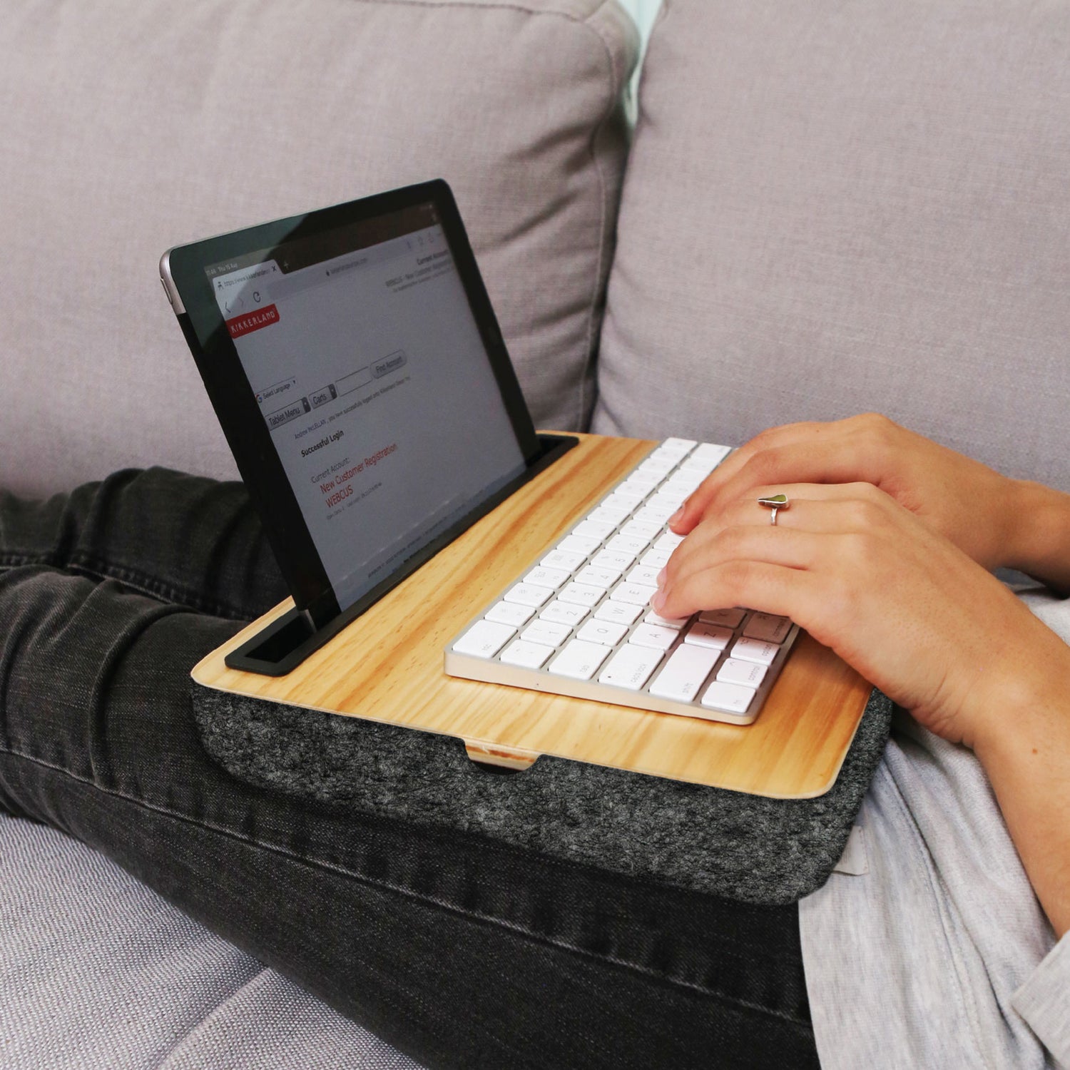 Lap Desk With Storage iBed - Not A Boring Box