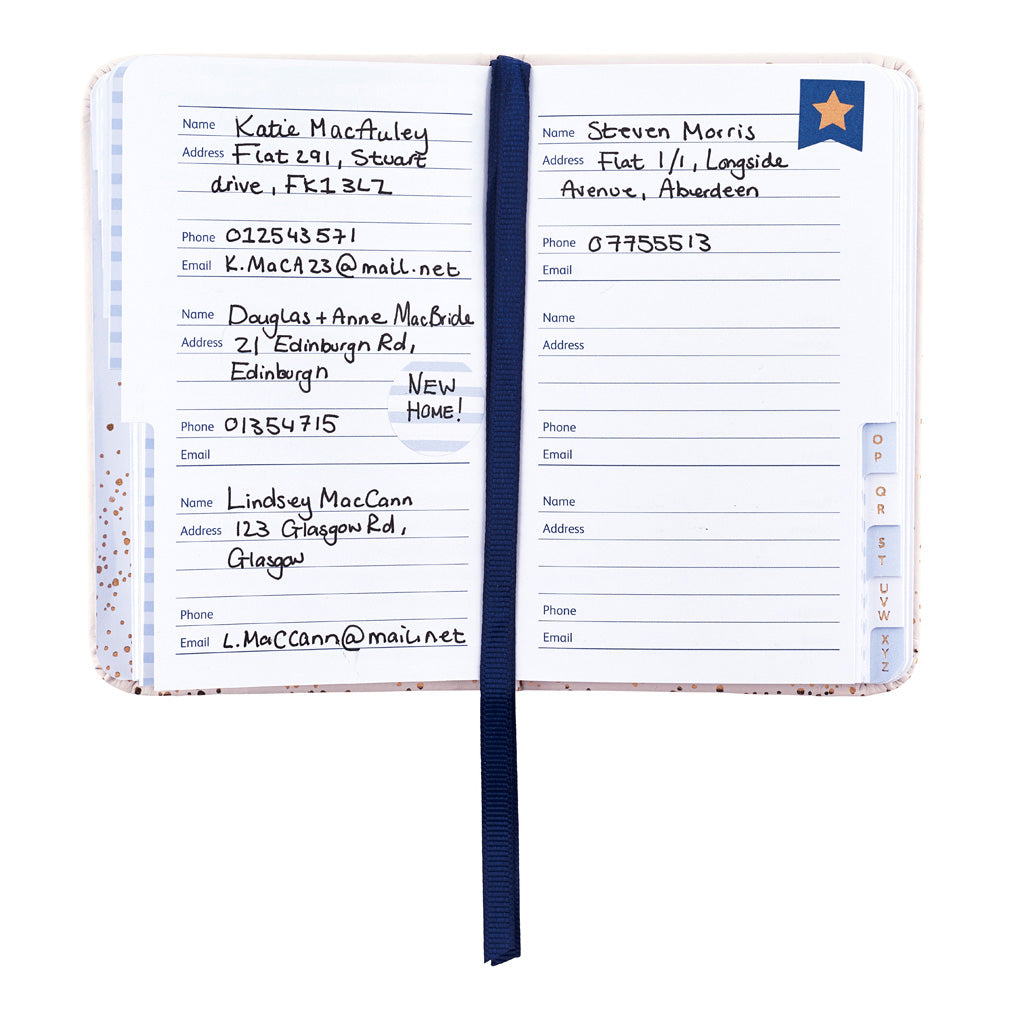 Birthday Address Book - Not A Boring Box