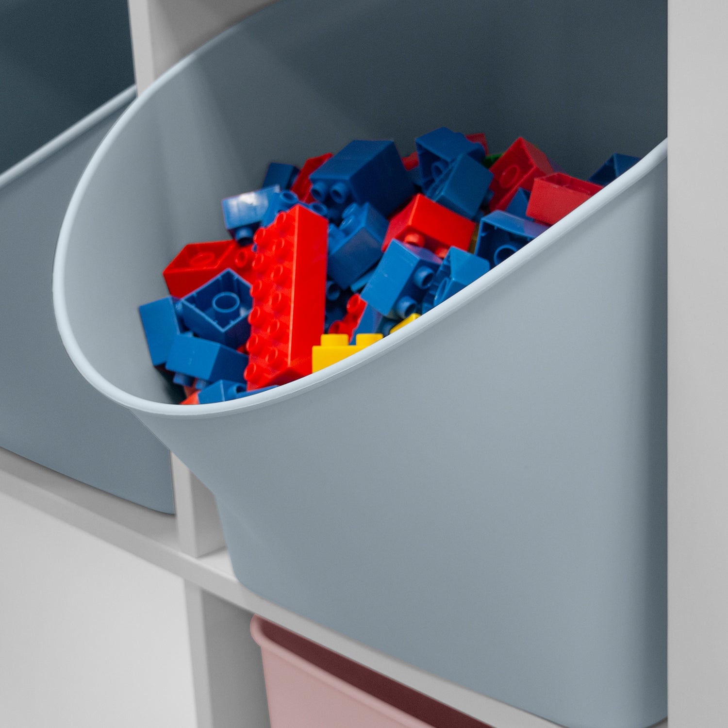 Toy Box with Scooped Opening - Not A Boring Box