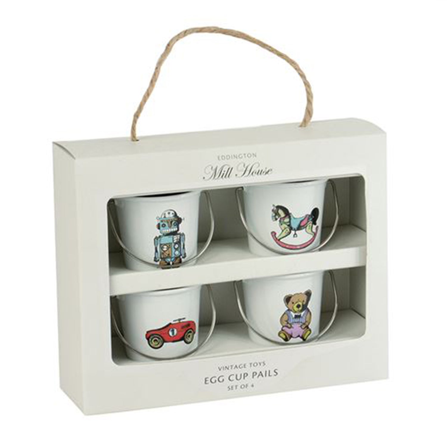 Vintage Toys Egg Cups Set Of 4 - Not A Boring Box