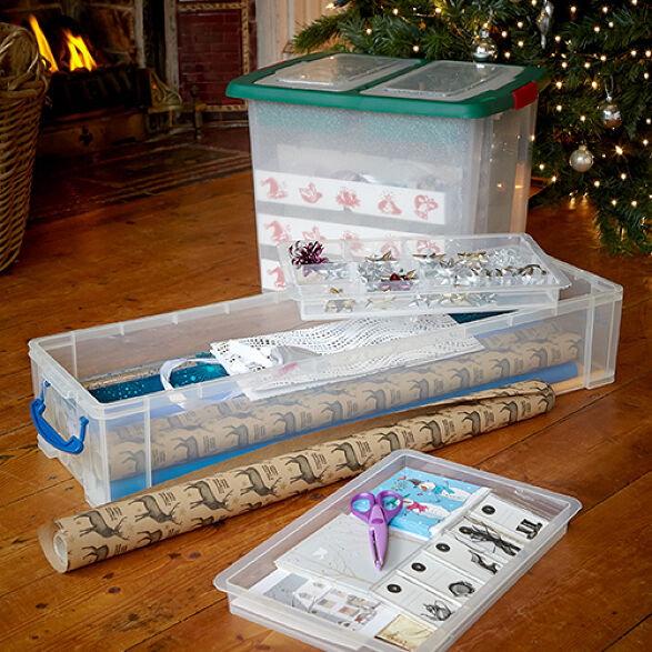 Wrapping Paper Storage Box