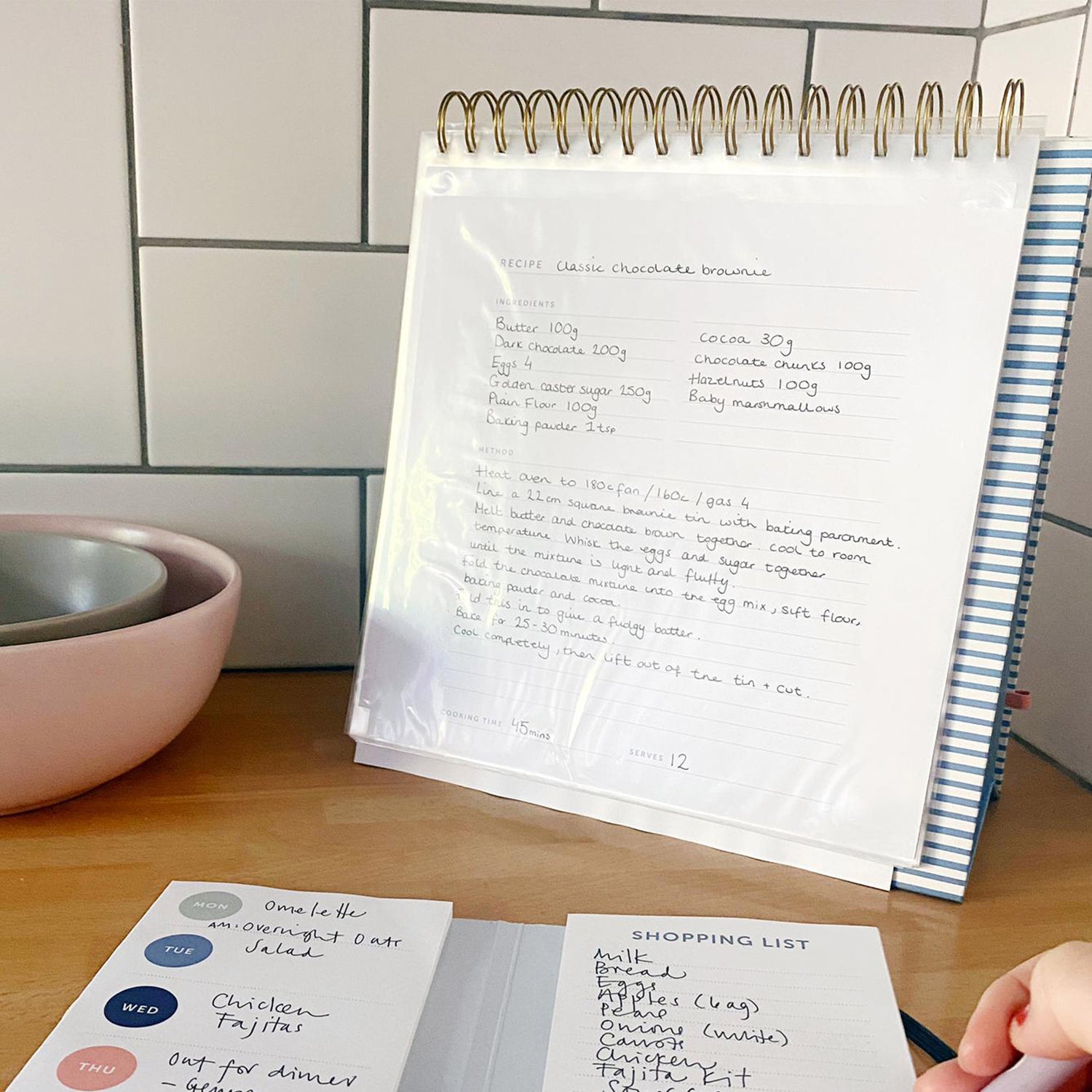 Recipe Storage Folder - Not A Boring Box