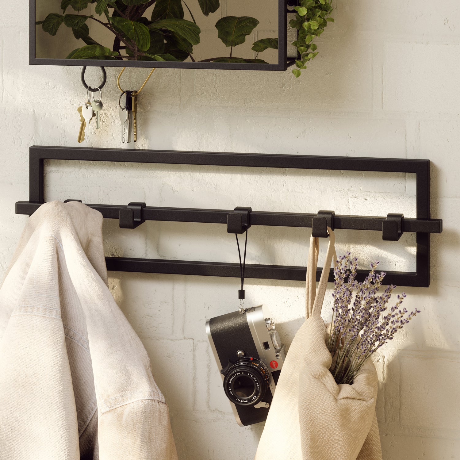 5 Hook Coat Rack Cubiko - Not A Boring Box