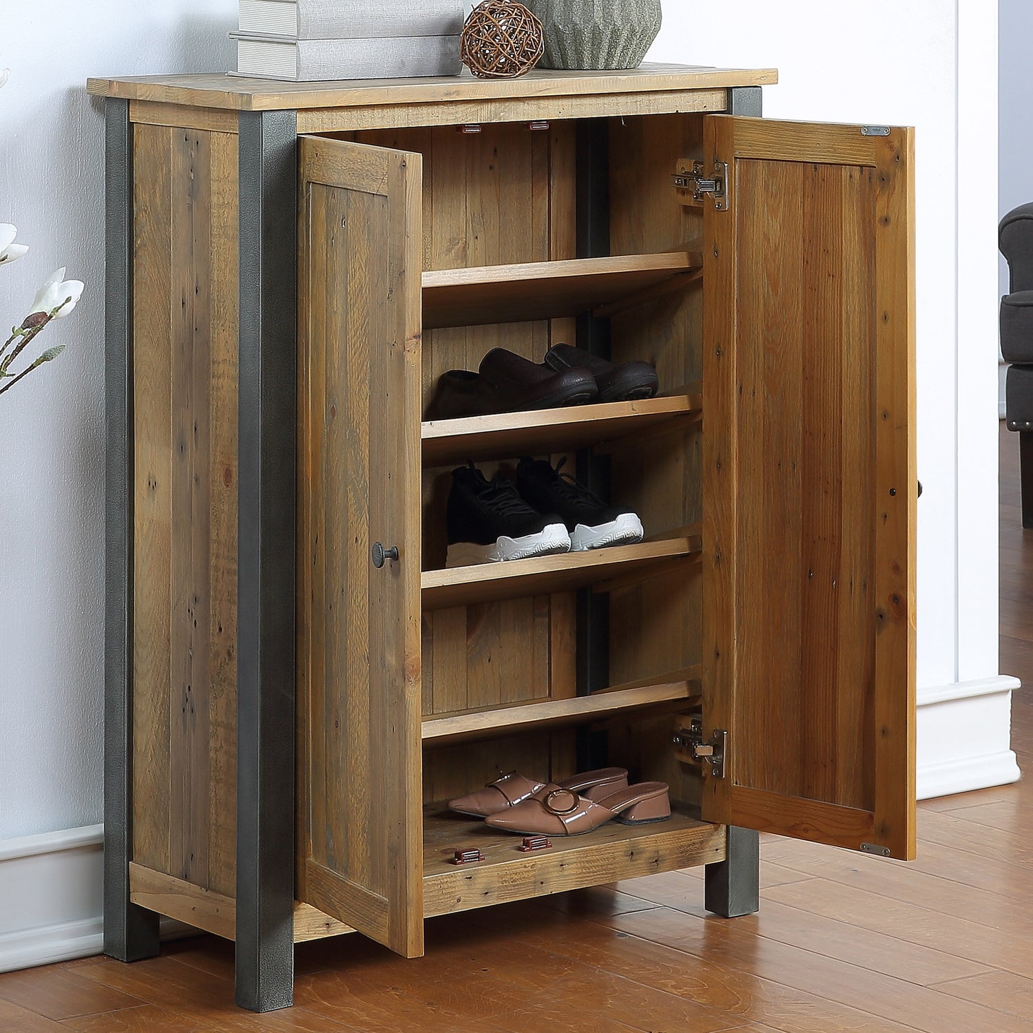 Shoe Storage Cupboard Large Urban Elegance - Not A Boring Box