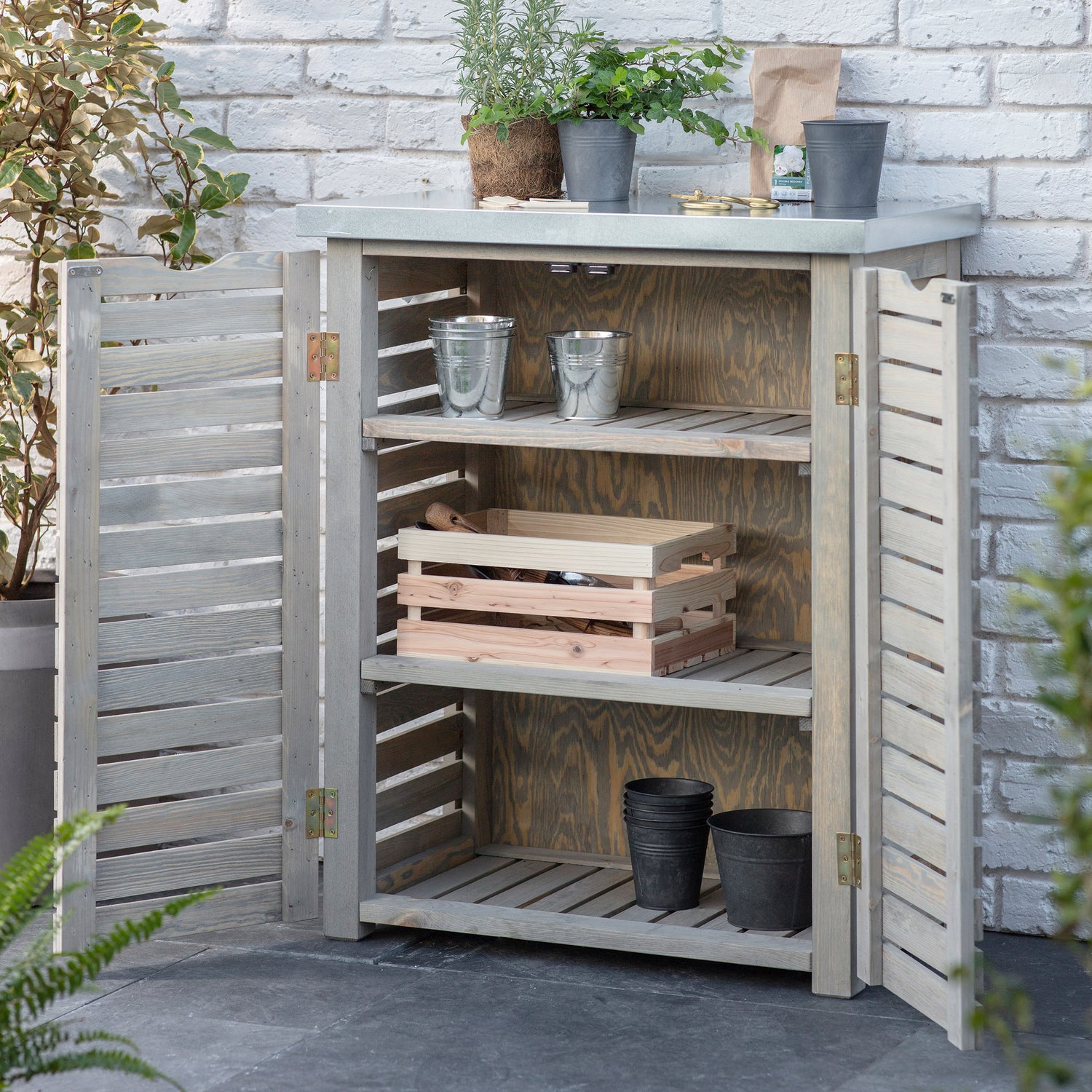 Slatted Storage Unit Aldsworth - Not A Boring Box