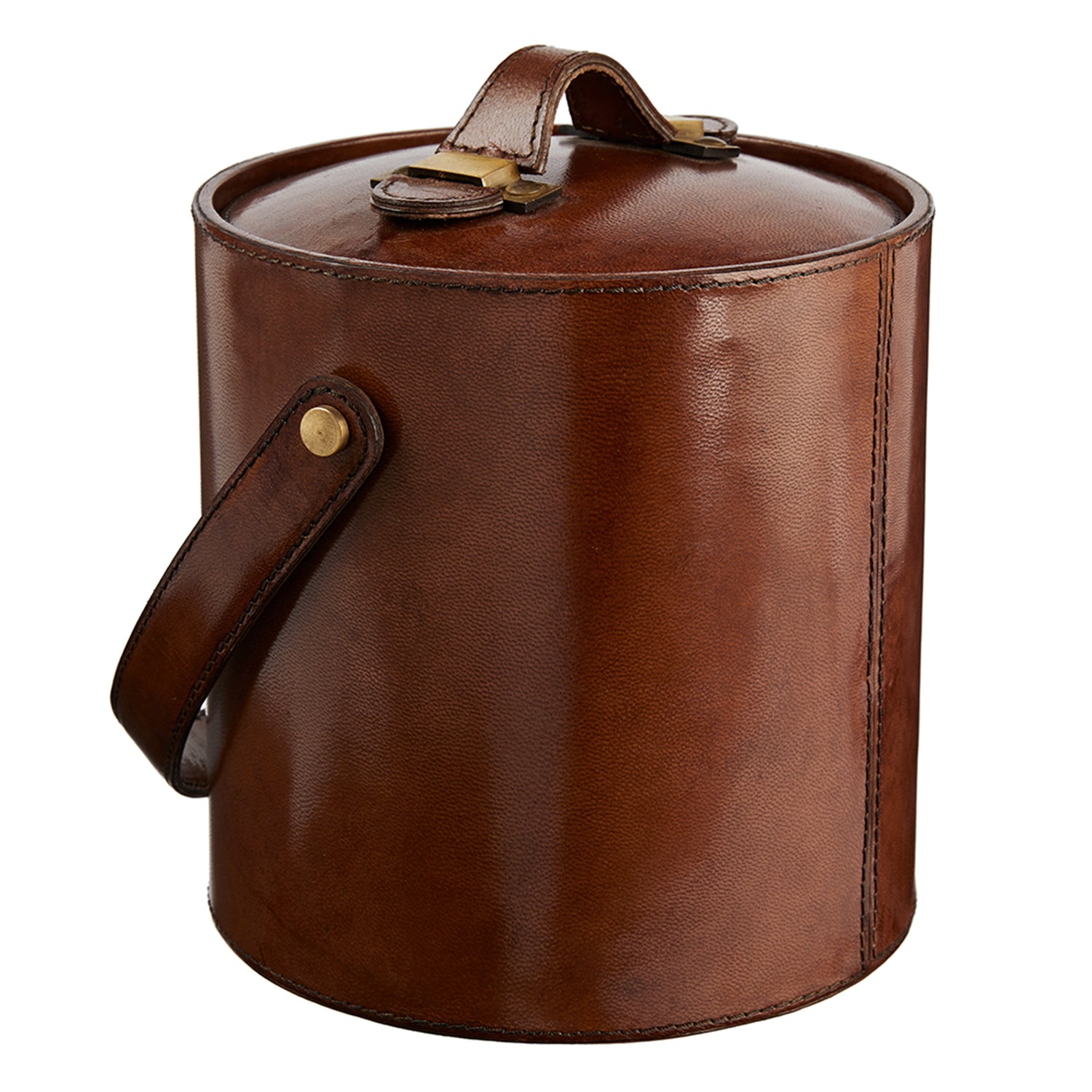 Leather Ice Bucket - Not A Boring Box