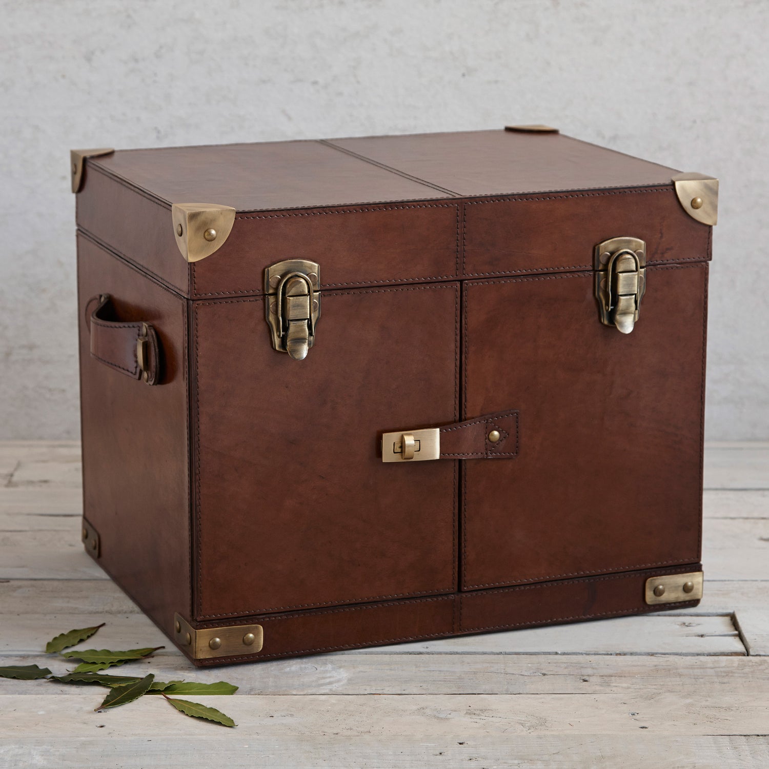 Leather Drinks Case - Not A Boring Box